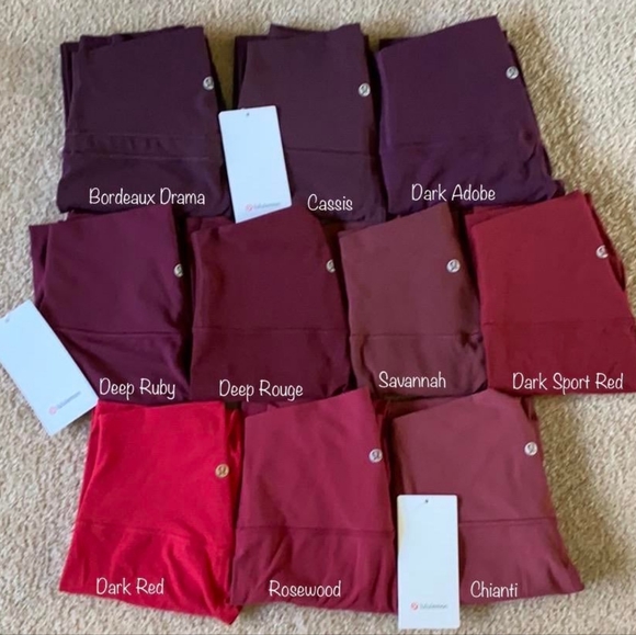 Lululemon Align II Pant - Deep Rouge - Picture 11 of 11